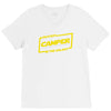 okayest camper in the galaxy funny camping V-Neck Tee