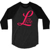 love laugh best trending 3/4 Sleeve Shirt