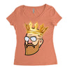 king mcgregor Women's Triblend Scoop T-shirt