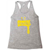hello world Racerback Tank