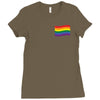 Rainbow Flag Ladies Fitted T-Shirt