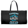 Camping Is Like Sex Weekender Totes