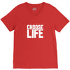 Choose Life V-Neck Tee