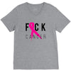 fuck cancer V-Neck Tee