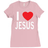 i love jesus Ladies Fitted T-Shirt