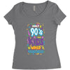 only 90s kids Women's Triblend Scoop T-shirt