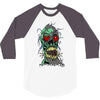 hooks tattoo 3/4 Sleeve Shirt