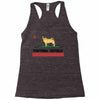 colifornia republic parody pugfornia republic Racerback Tank