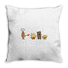 calorie burning Throw Pillow