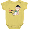 Cute Baby Painter's Dad Love Baby Bodysuit