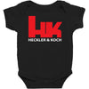 hk heckler and koch Baby Bodysuit