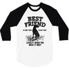 Best Friend Great Dane 3/4 Sleeve Shirt