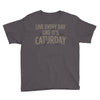 live every day like it's caturday Youth Tee