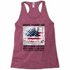 Veteran Don't Thank Me Thank My Brothers &amp; Sister Racerback Tank