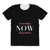 Yesterday Now Tomorrow All Over Women's T-shirt