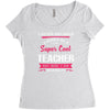 i never dreamed i would be a super cool teacher. but here i am killing Women's Triblend Scoop T-shirt