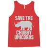 save the chubby unicorns (2) Tank Top