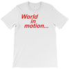world in motion england italia 90 world cup football retro T-Shirt