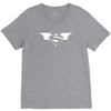 super man batman bodybuilding gym hard workout present gift V-Neck Tee