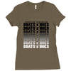boats n' hoes t shirt womens Ladies Fitted T-Shirt