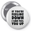 new rude birthday present Pin-back button