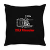 dslr filmmaker Throw Pillow