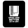 nes games were better unisex Mousepad
