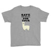 Save The Drama For Your Lama Youth Tee