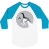 what lies beneath 3/4 Sleeve Shirt