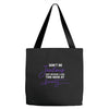 don't be jealous just because i look this good at seventy black Tote Bags