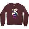to the moon and back Crewneck Sweatshirt