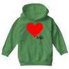 Besties Heart Family Matching Youth Hoodie