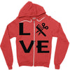 love hairstylist Zipper Hoodie