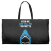 Feed Me and Tell Me I'm Pretty Baby Boy Weekender Totes