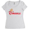 king romance Women's Triblend Scoop T-shirt