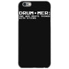 definition of a drummer iPhone 6/6s Case