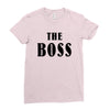 The Boss - The Real Boss Ladies Fitted T-Shirt
