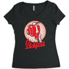retro vespa red ideal birthday present or gift Women's Triblend Scoop T-shirt