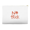 no trick pumpkin halloween Accessory Pouches