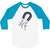 powerful magnet 3/4 Sleeve Shirt