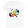 infinity soccer Ladies Fitted T-Shirt