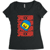 spaceship Women's Triblend Scoop T-shirt