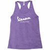 vespa its a way of life Racerback Tank