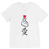Japanese Love V-Neck Tee
