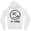 pi eyed Zipper Hoodie