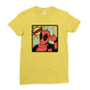 bang pop art Ladies Fitted T-Shirt