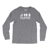 Sex, Weights and Protein Shakes Long Sleeve Shirts