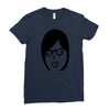 crazy girl Ladies Fitted T-Shirt