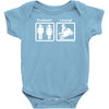 problem l&ouml;sung motorrad fahren  biker fun Baby Onesie