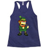 happy saint patrick day simpson 2 Racerback Tank